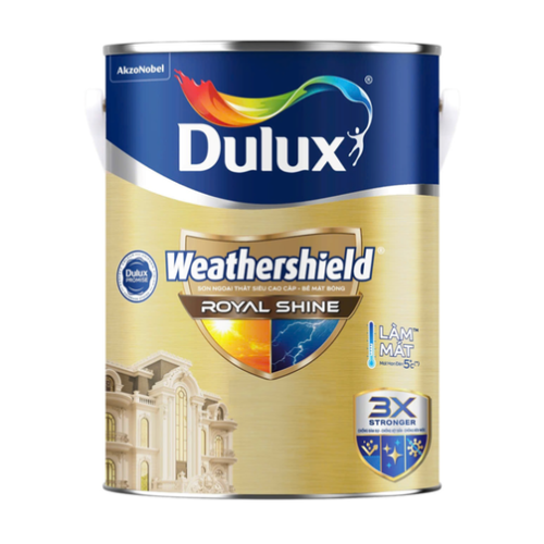 Sơn ngoại thất siêu cao cấp Dulux Weathershield Royal Shine RS86